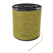 DURAFORCE Yellow and Black 5200Ft 1585m 6 Stainless Steel Strands Fence Wire 140 Pounds