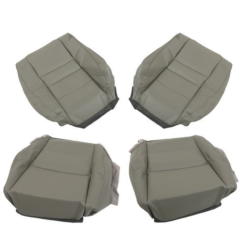DURAFORCE New For Honda Accord 2008-2012 Driver & Passenger Bottom Top Seat Cover Gray