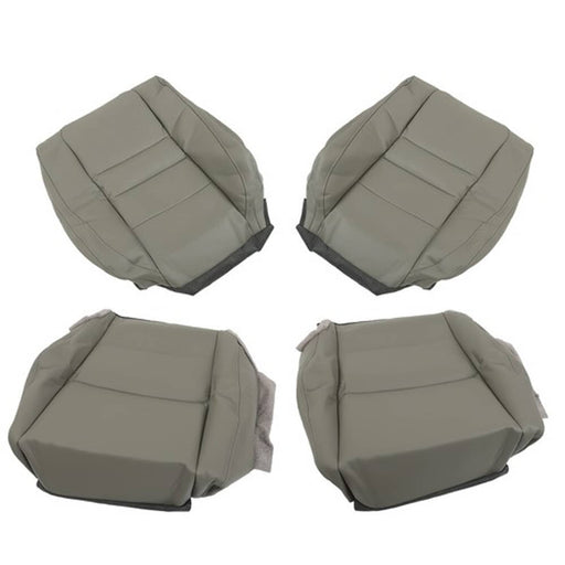 DURAFORCE New For Honda Accord 2008-2012 Driver & Passenger Bottom Top Seat Cover Gray