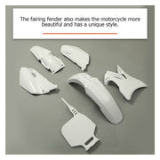 DURAFORCE Complete Plastics Kit White Fender Body Cover Fairing For Yamaha YZ85 2002-2014