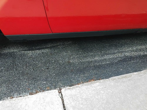 Left Side Exterior Rocker Panel Side Skirt Extension for Dodge Challenger 2008 2014