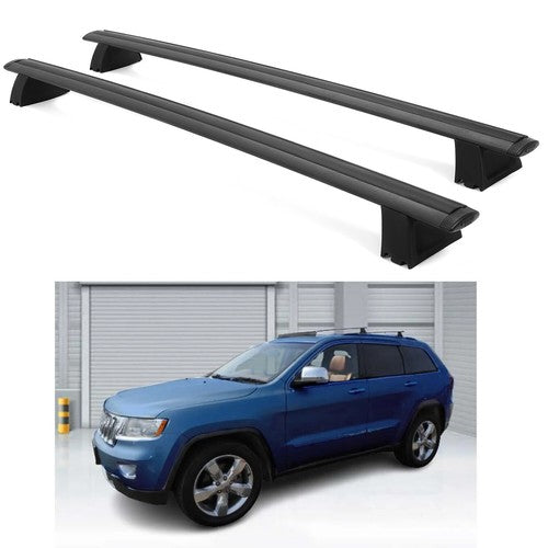 For Jeep Grand Cherokee 2011 2022 Cross Bar Roof Rack Side Rail Luggage Carrier