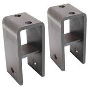 DURAFORCE 2" wide Trailer Slipper Tandem Axle Spring Attaching Hanger Kit 5.2K-8K LBS