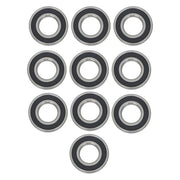 DURAFORCE 6207-2RS Deep Groove Ball Bearings 10pcs 35x72x17mm Set