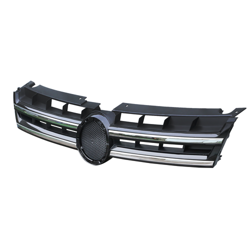 For 2011-2014 Volkswagen Touareg Front Bumper Upper Grille Grill W/Chrome Trim