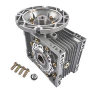 DURAFORCE MRV063 Ratio 100:1 Worm Gear Speed Reducer, 56C Flange 0.57HP Input, Keyed Shaft