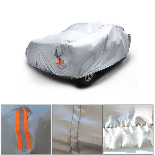 DURAFORCE Pickup Truck Cover Waterproof UV Rain Dust Outdoor Protection Silver Universal