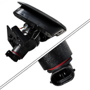 DURAFORCE For 1999-2000 Honda Civic Clear Lens LED Fog Light Lamps DRL & BLACK GRILLE 3PCS