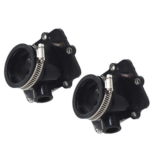 DURAFORCE 2X Carb Intake Manifold Boots 420867880 For Ski-Doo Deluxe MXZ 600 420867882