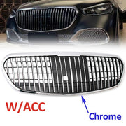 DURAFORCE Grille for Maybach for Mercedes Benz W223 S450L S500 S580 S680 2021-2024 Chrome