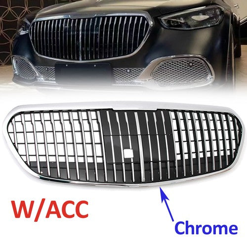 DURAFORCE Grille for Maybach for Mercedes Benz W223 S450L S500 S580 S680 2021-2024 Chrome