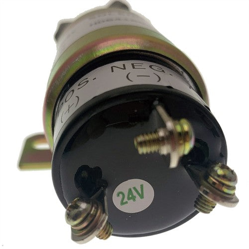 DURAFORCE 3 Terminals Fuel Shutoff Solenoid SA-4269-24 For Komatsu Mitsubishi 24V