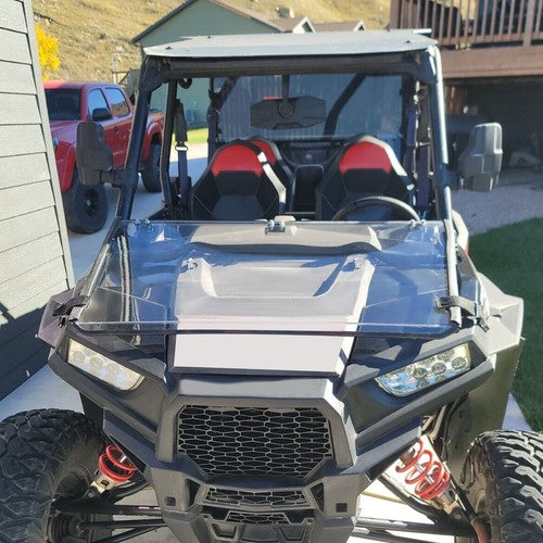 DURAFORCE Front Windshield Scratch Resistant Fit For 2014-2018 Polaris RZR XP / XP 4 1000