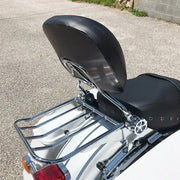 DURAFORCE Adjustable Backrest Sissy Bar Luggage Rack For Harley Touring Road Glide 2009-24
