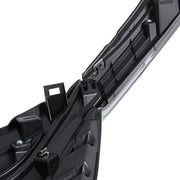DURAFORCE Front Upper Grille Bumper Grill Chrome Headlight Eyelid For 18-21 Honda Odyssey