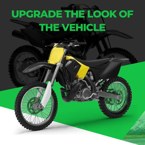 DURAFORCE Complete Plastics Kit Fairing Bodywork Set For Suzuki RM250 RM125 2001-2008