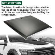 DURAFORCE Front Hood Scoop Vent Painted Replacement For 2015-2020 16 17 18 Ford F150 F-150