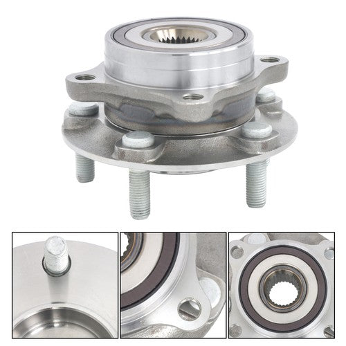 DURAFORCE 1x Front Wheel Hub & Bearing Assembly For Mitsubishi Lancer 2008 - 2015 AWD 4x4