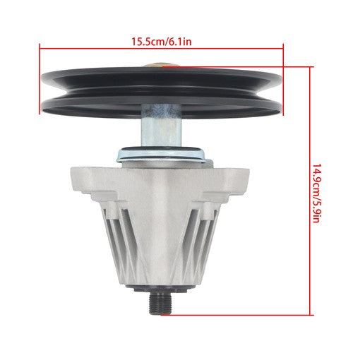 DURAFORCE 2PK Spindle For Cub Cadet MTD XT1-LT46 XT2-LX46 618-09258 618P09258 46-Inch Deck