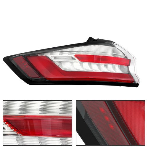 DURAFORCE Rear Passenger+Driver Side Tail Lights For Ford Edge SE SEL 2019-2023 Outer Lamp