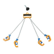 DURAFORCE Chain Drum Lifter 4400 lbs Loading Capacity for 55 Gallon Drums Forklift Hoist
