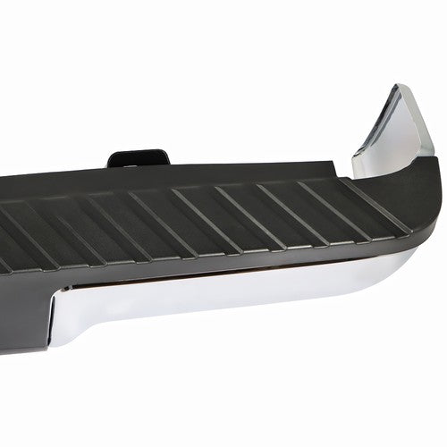 DURAFORCE NEW Chrome - Complete Rear Steel Bumper Assembly For Ford F150 2009 2013-2014