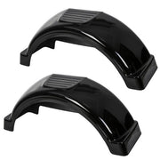 DURAFORCE Plastic Trailer Fenders Fits Single-axle Trailers w/ 13" Diameter Wheels LH & RH