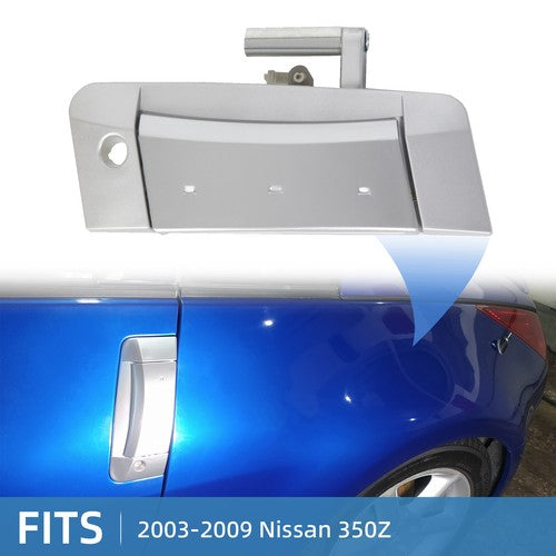 Left Driver Side Exterior Door Handle for 2003-2006 2009 Nissan 350Z 80607-CD41E