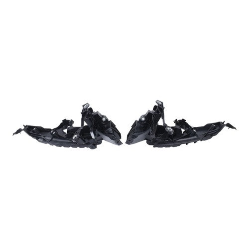 DURAFORCE 4PCS Front Headlight Mount Support Plate Bracket For Audi A4 S4 2013-2015 2016