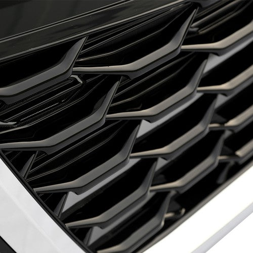 DURAFORCE Front Upper Grille Assembly for Subaru Forester 2019 2020 2021 w/Chrome Tirm