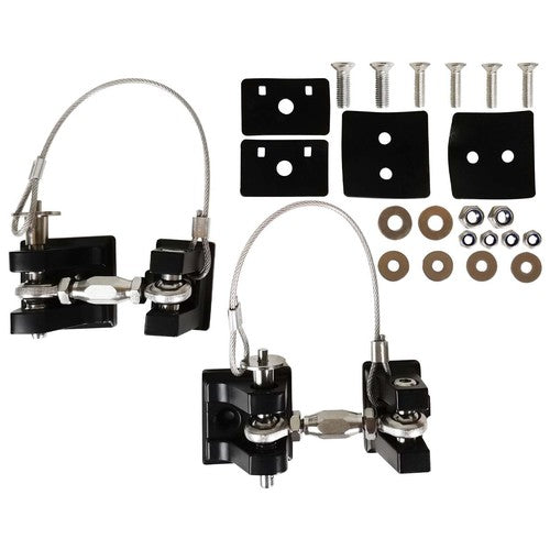 DURAFORCE FIT Jeep Wrangler JK JL Hood Latches Hood Lock 2pcs Aluminum Catch Locking Kits