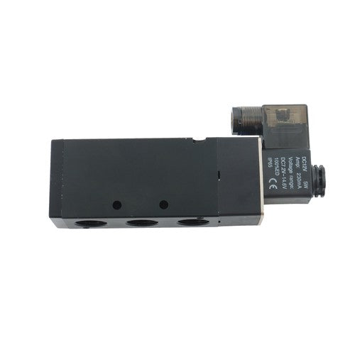 DURAFORCE 1/2" Inch Pneumatic 5 Way Directional Control Electric Solenoid Valve 12V DC