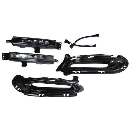 DURAFORCE FIT 2016 2017 2018 Honda HR-V HRV Front LED Conversion DRL Fog lights Lamps Pair