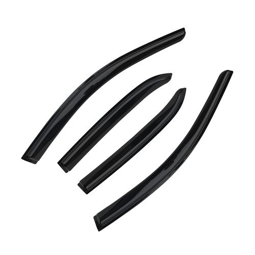 DURAFORCE Overlay Fit 2003-2007 Honda Accord Sedan Window Trim Visors Rain Guard Deflector