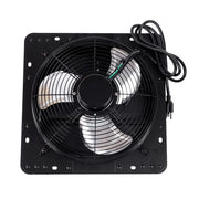 DURAFORCE High Speed 1600RPM 900CFM 1.7m Power 12'' Shutter Wall-Mount Attic Exhaust Fan