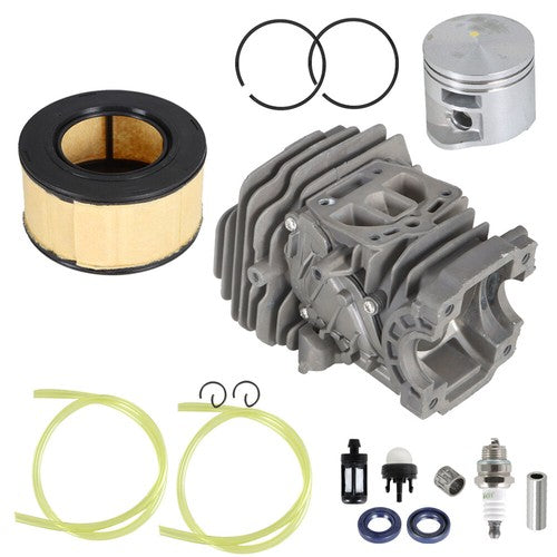 DURAFORCE Air Filter Bulb Tune-Up Kit Cylinder Piston Fits For MS251 MS 251 44mm Chainsaw
