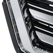 DURAFORCE Plastic Front Upper Bumper Grille Chrome Fit For Cadillac Escalade 2021-2023