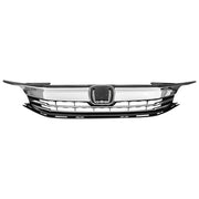 DURAFORCE Front Upper Lower Grille LED Fog Lights Set for 2016 2017 for Honda Accord