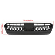 DURAFORCE For Subaru WRX 2015-2017 High-quality Plastic Matte Black Front Bumper Grille