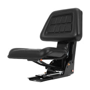 DURAFORCE Black Tractor Suspension Seat For Ford / New Holland 3000 3600 3610 3900 6000