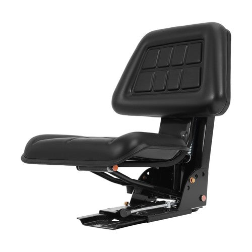 DURAFORCE Black Tractor Suspension Seat For Ford / New Holland 3000 3600 3610 3900 6000