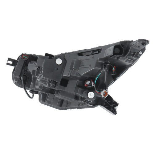 DURAFORCE For Nissan Versa 2020-2021 Passenger Side Headlight Replacement Chrome Housing