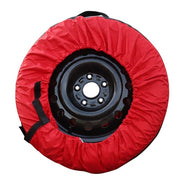 DURAFORCE For Red 420D And Black 600D Tyre Bags W/ Handheld Dust Cover New 4Pcs Tyre Cases