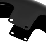 DURAFORCE Vivid Black 21"Wrap Front Fender For Harley Touring Electra Street Glide Baggers
