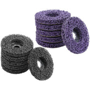 DURAFORCE Diamond Grinding Wheel Discs Set (6 Black, 6 Purple) 12 Pack: 4-1/2" x 7/8"