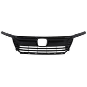 DURAFORCE Gloss Black Plastic Front Upper Bumper Grille Fit For Honda Odyssey 2018-2020