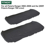 DURAFORCE 2PCS Seat Covers For Polaris Ranger 500/ 700 2002-08 Crew 700 2009