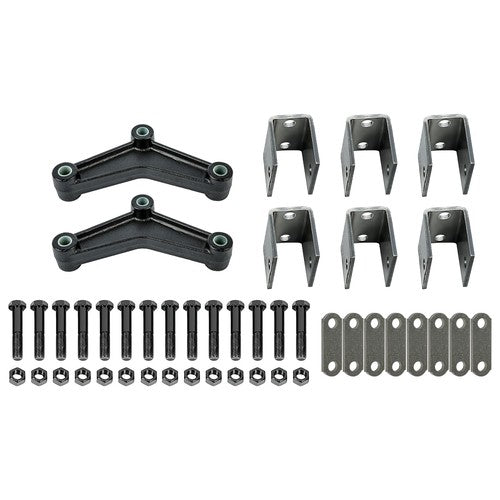 DURAFORCE For Double Eye Springs Tandem Axle Suspension Trailer Leaf Spring Equalizer Kit