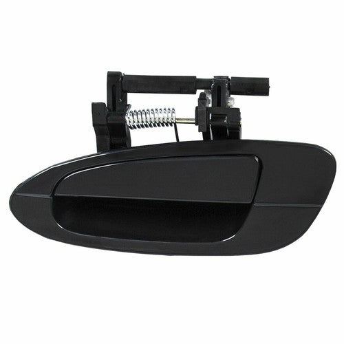 DURAFORCE Rear Driver Left Outside Door Handle for Nissan Altima 2002 2006 Black Plastic
