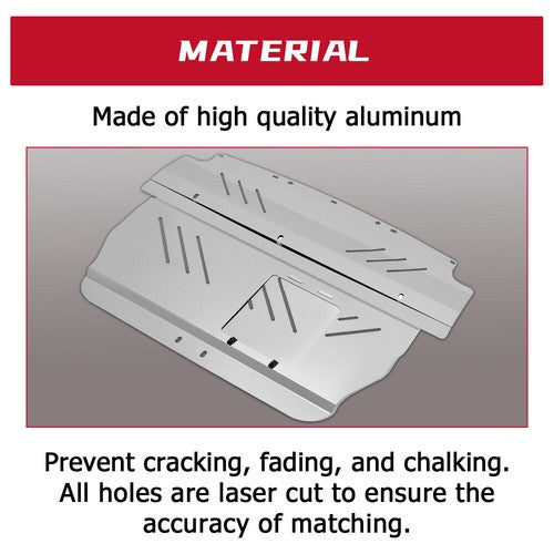 Aluminum Engine Splash Shield Under Tray for Subaru WRX STI 2004-2007
